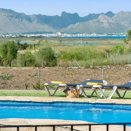 Villa Pou D,Ambroitx, Pool And Sea Views In Alcudia エクステリア 写真