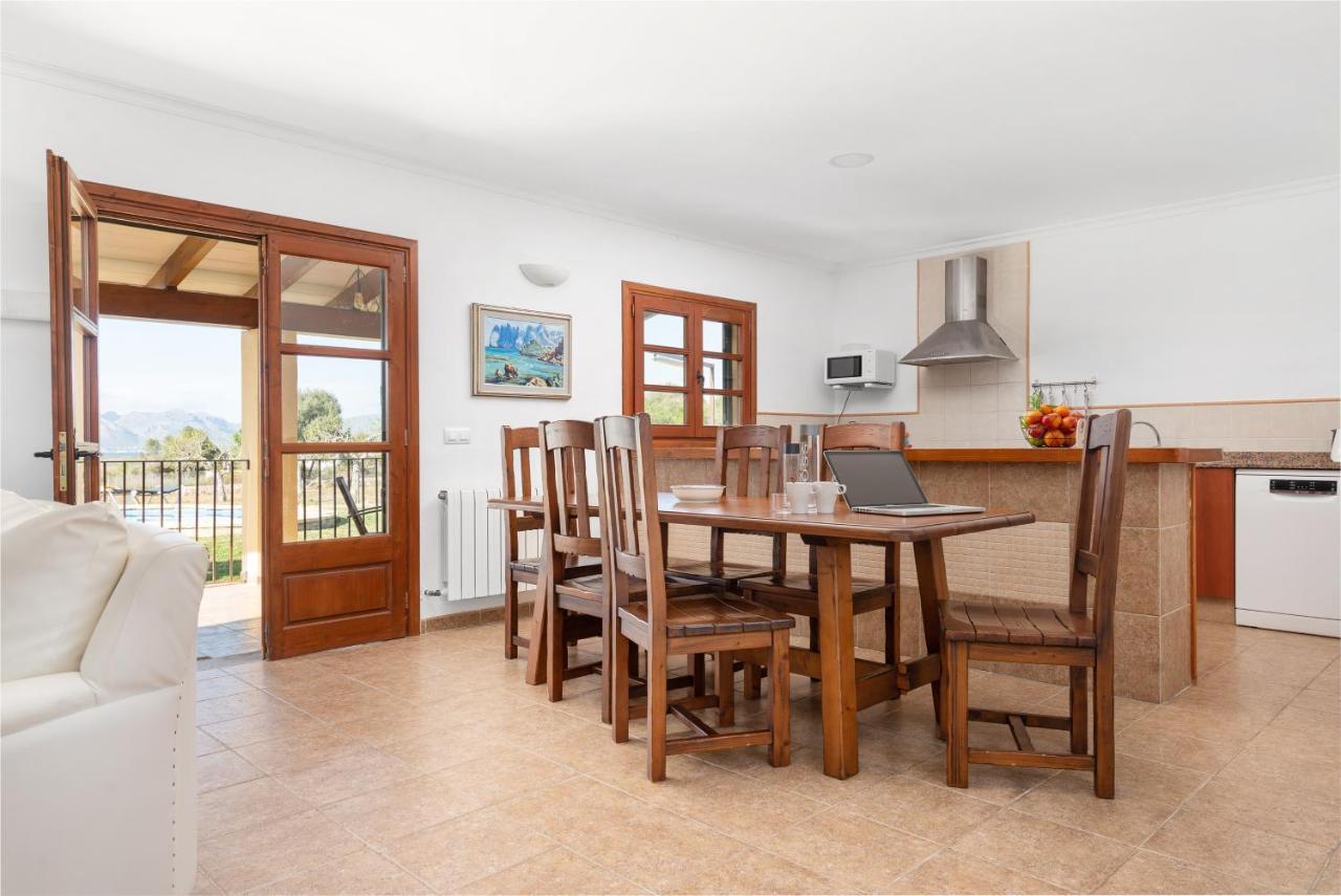Villa Pou D,Ambroitx, Pool And Sea Views In Alcudia エクステリア 写真