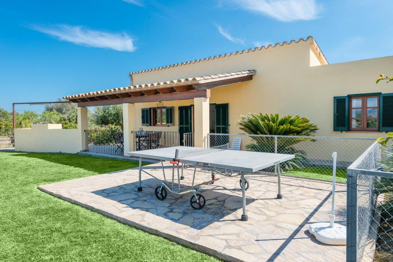 Villa Pou D,Ambroitx, Pool And Sea Views In Alcudia エクステリア 写真