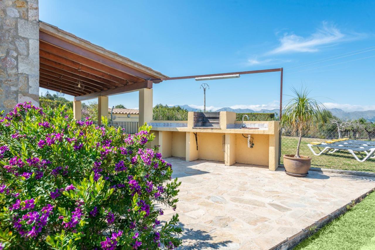 Villa Pou D,Ambroitx, Pool And Sea Views In Alcudia エクステリア 写真