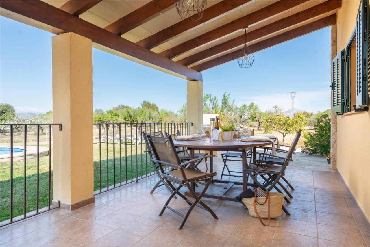 Villa Pou D,Ambroitx, Pool And Sea Views In Alcudia エクステリア 写真